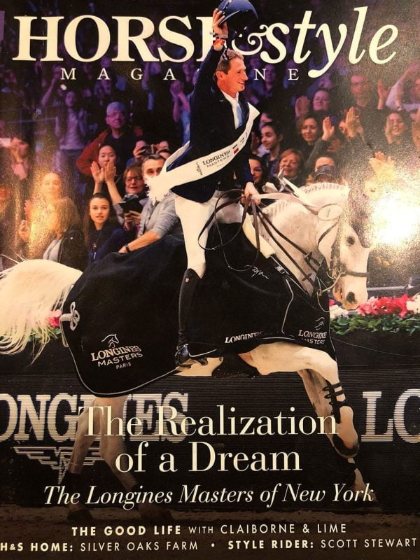 The cover of Horse and Style Magazine