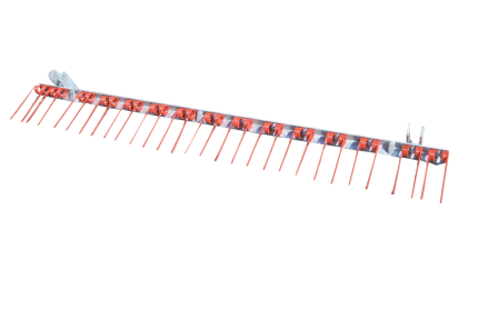 Product image of an extra row of tines for arena groomer