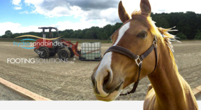 Hydro SandBinder Offers Dust Control Hydro SandBinder Offers Dust Control for Horse Arenas