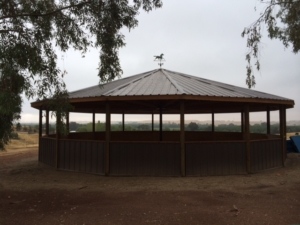 Round Pen with Arena Mats Round Pen with Arena Mats