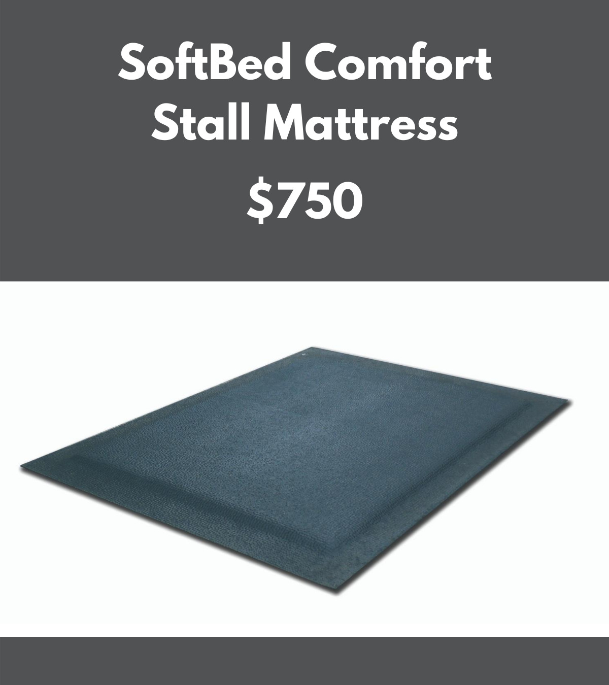Horse Stall Mattresses SoftBed Comfort Footing Solutions USA LLC.