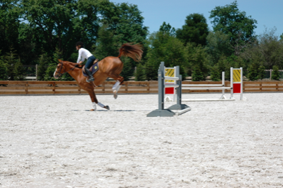 jumping footing