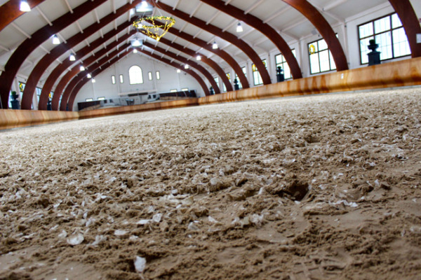 beautiful indoor riding arena