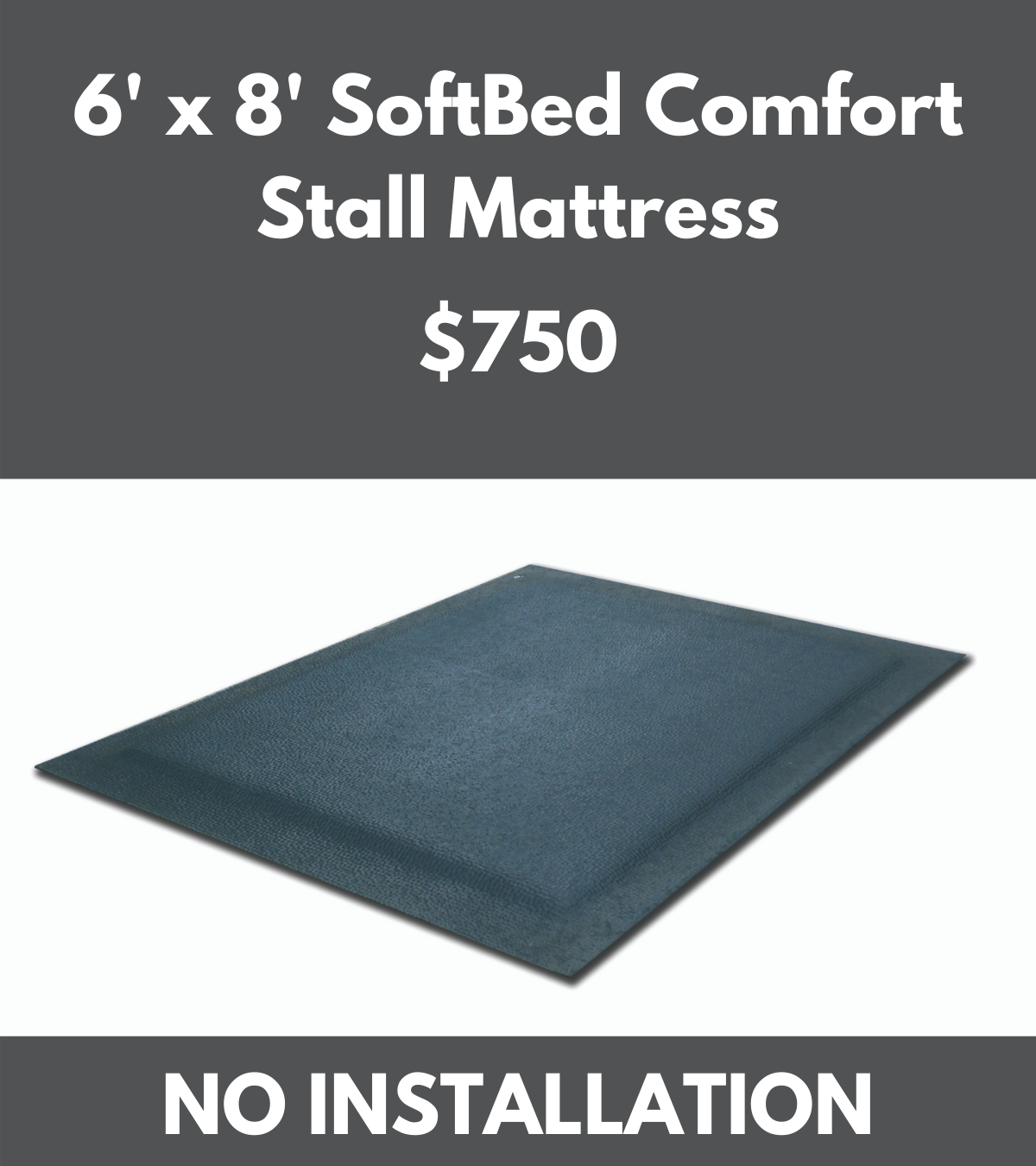 Horse Stall Mattresses Softbed Comfort Footing Solutions Usa Llc
