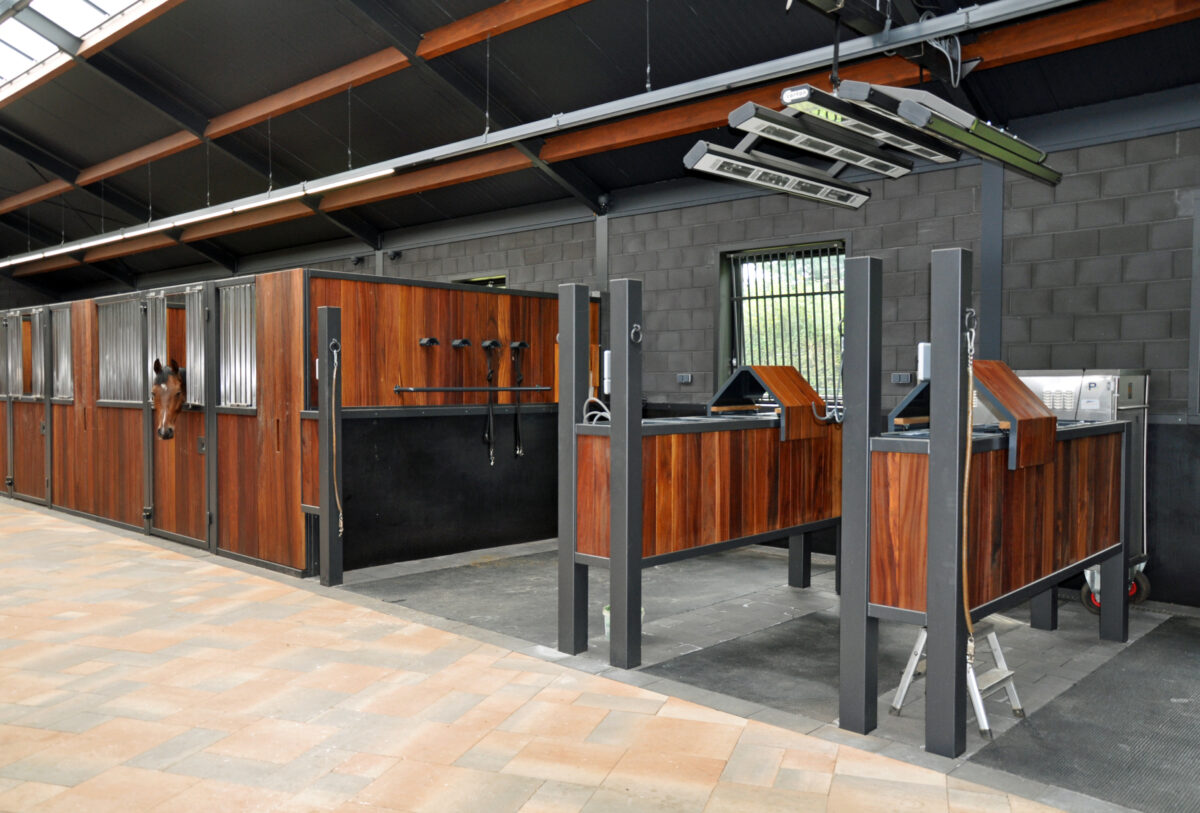 Custom Horse Stalls for Your Barn or Facility Footing Solutions USA LLC.