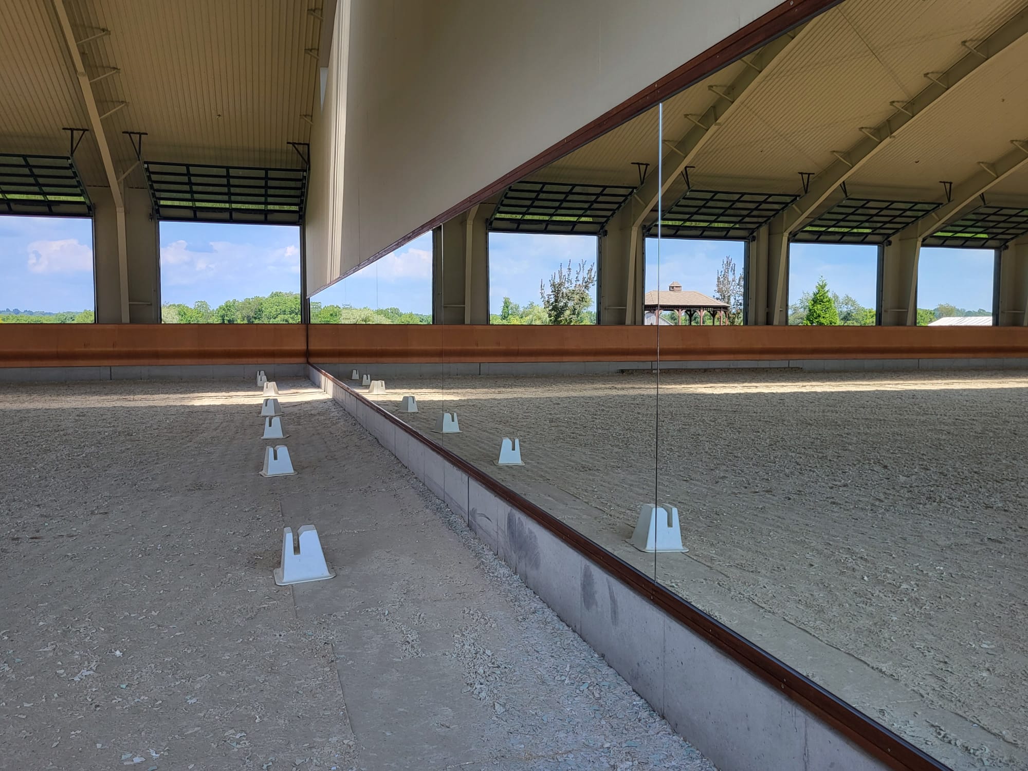 Arena Mirrors for Horse Arenas Footing Solutions USA