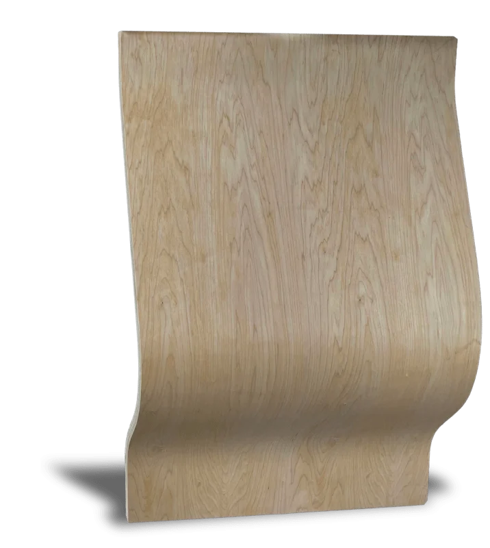 A panel of the curved arena kickwall