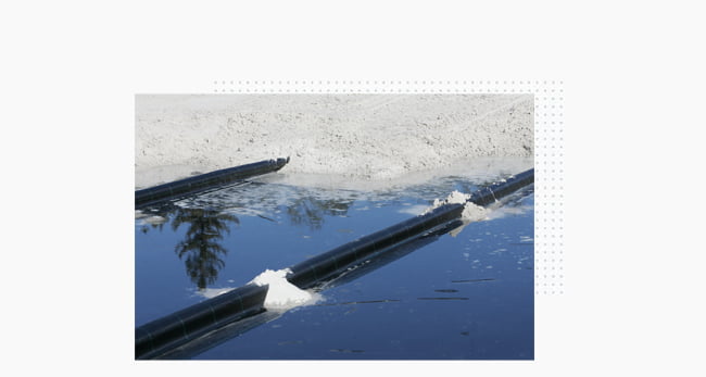 The layers of the ebb and flow underground watering system