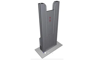 A product image of the single shutter feeding system