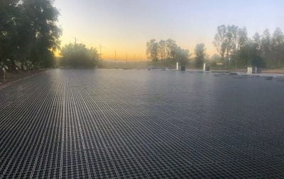 HIT Draingrids have been laid in a new outdoor arena.